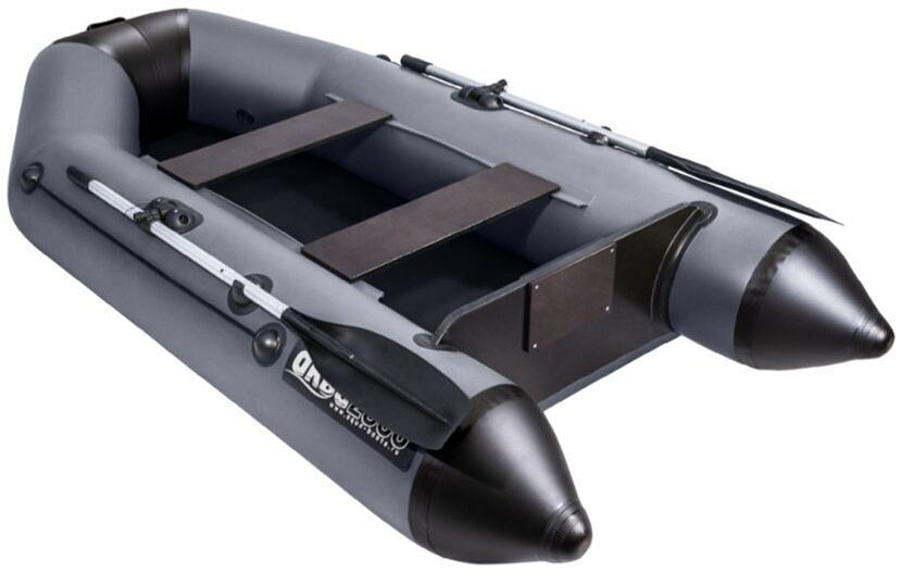 Лодка Аква 2600, 2600*1300*360 мм., цвет: графит-черный фото 4