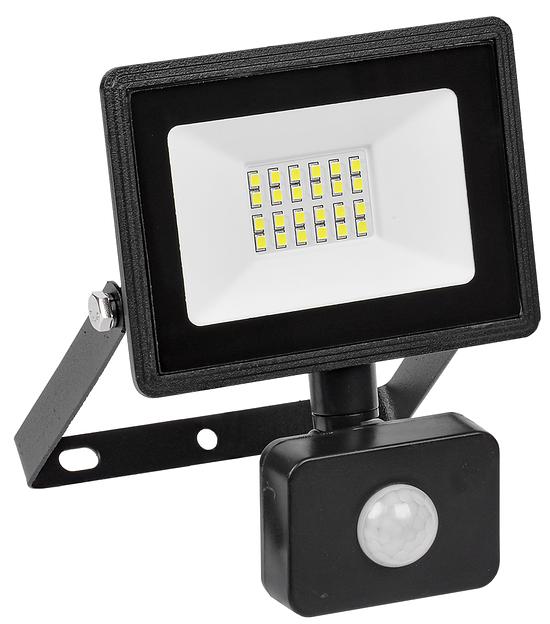 Iek LPDO602-30-65-K02 Прожектор СДО 06-30Д светодиодный черный с датчиком движения IP54 6500K фото 1