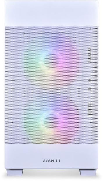 Корпус Lian-Li Lancool 205M Mesh белый без БП ATX 2xUSB3.0 audio bott PSU фото 2