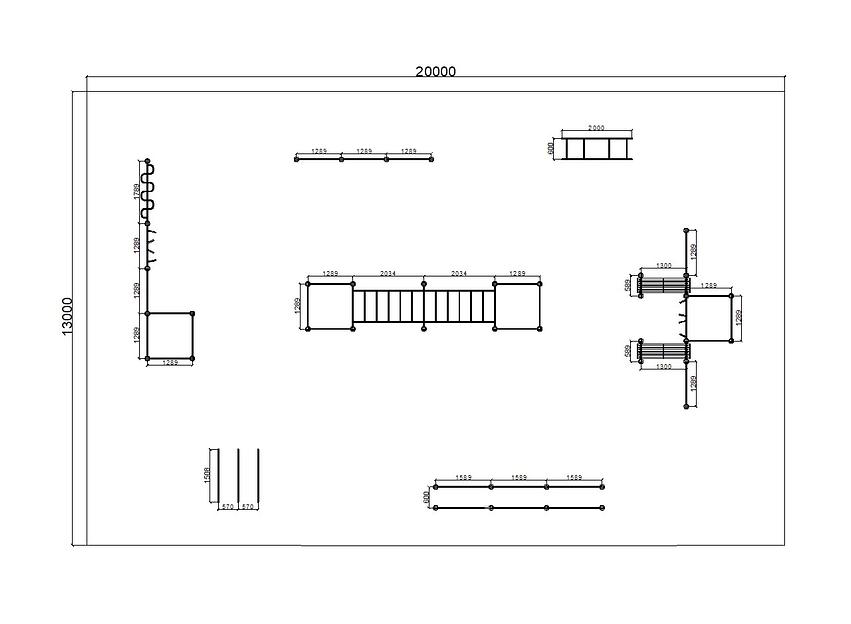 Воркаут площадка DLG «WP-3027» фото 2