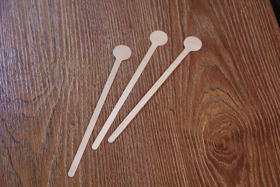 Размешиватель фигурный, одноразовый 180 мм фото 4