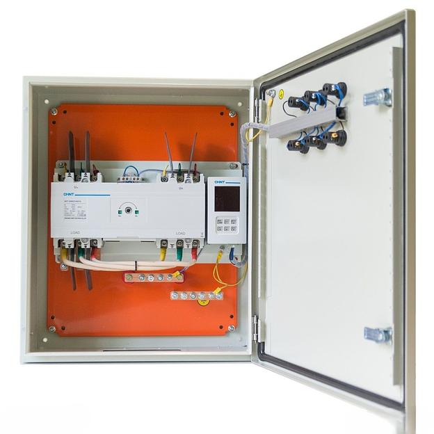 Шкаф автоматического ввода резерва АВР 400А, 2 ввода (АВР-Б-400-2-1) фото 1