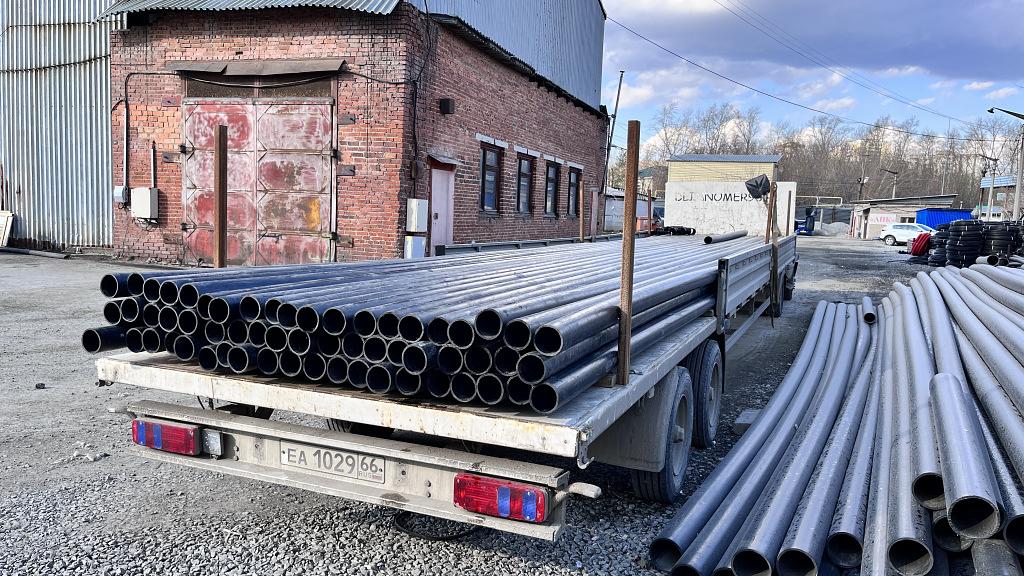 Труба ПНД 160х9.1 мм техническая фото 4