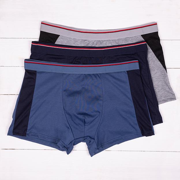 Боксеры «Хлопок», однотонные, мужские, большие размеры (р-р 50-60), Опт фото 1