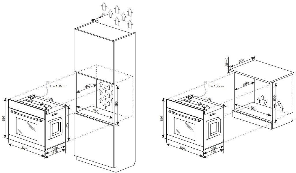 Встраиваемые электрические духовки HANSA Hansa BOES68454 фото 2