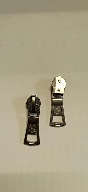 Бегунок спираль №7 Курточный темный никель фото 1