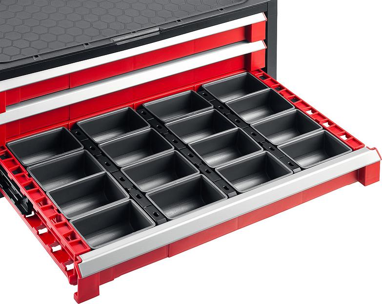 KETER DRAWER, 562 х 289 х 502 мм, (22″), пластиковый ящик с 5 выдвижными полками (38380-5) фото 9