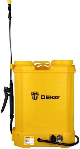Опрыскиватель садовый аккумуляторный DEKO DKSP10 Li-ion, 16 л [065-0954] фото 1