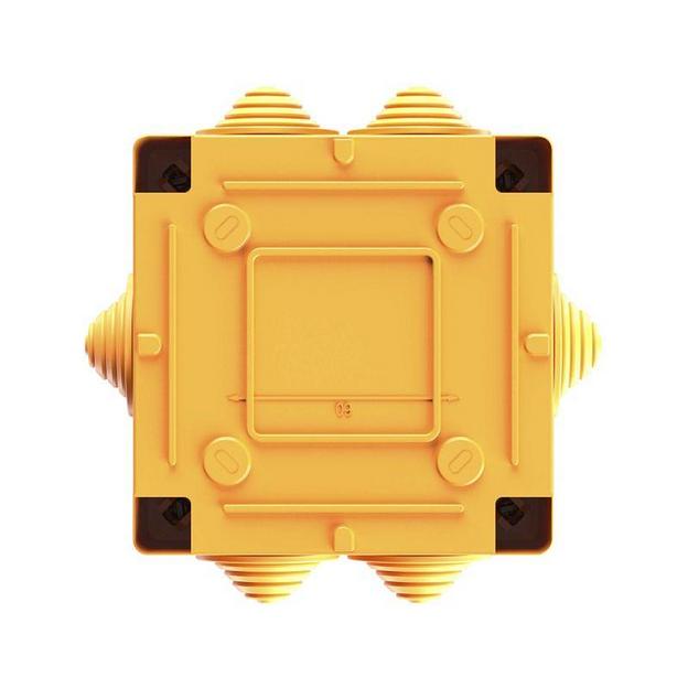 DKC FSB11604 Коробка пластиковая FS с кабельными вводами и клеммниками, IP56,100х100х50мм, 6р, 450V,6A, 4мм.кв фото 5