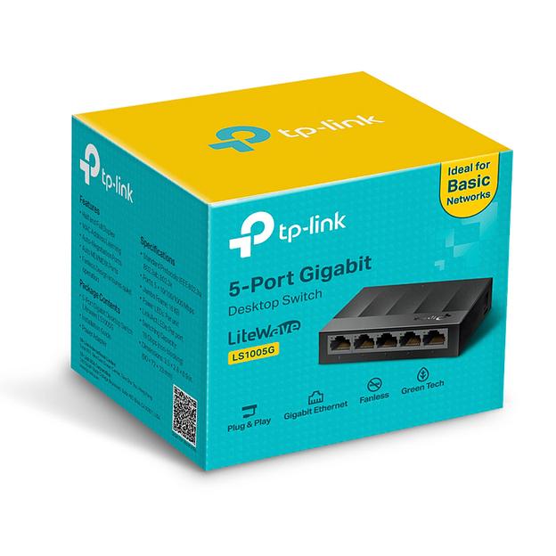 Коммутатор  TP-Link  LS1005G фото 3
