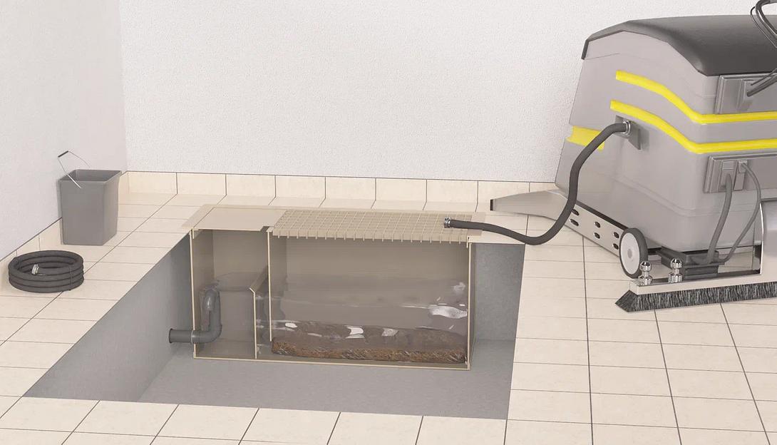 Пескоуловитель серии «Клининг-СТ» для поломоечных машин с трапом фото 3