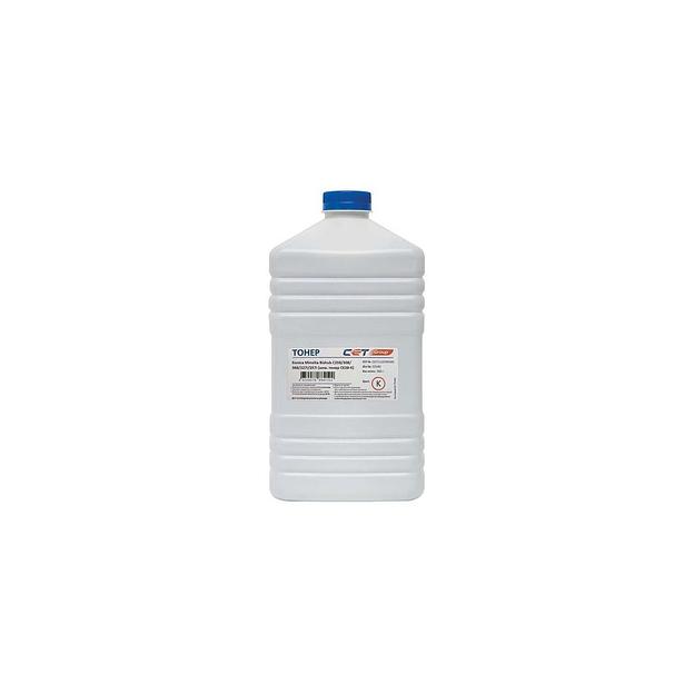 Тонер CET CE28-K, для KONICA MINOLTA Bizhub C258/308/368/227i/257i, черный, 500грамм, бутылка фото 1