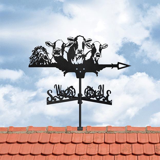 Флюгер «Коровы» ОПТ фото 2