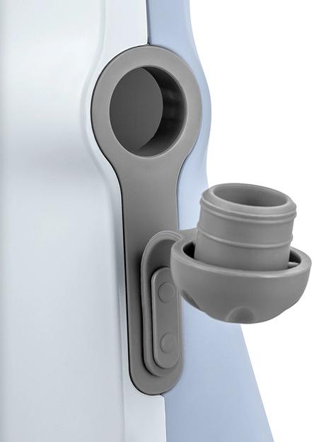 Швабра паровая Kitfort КТ-1071 1000Вт голубой фото 6