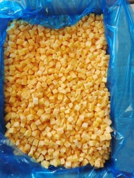 Персик кубик замороженный опт фото 1