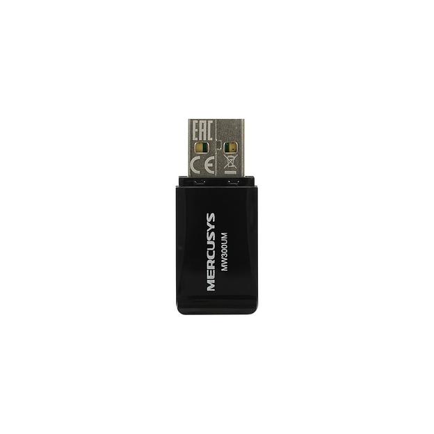 Wi-Fi адаптер MERCUSYS MW300UM USB 2.0 фото 1