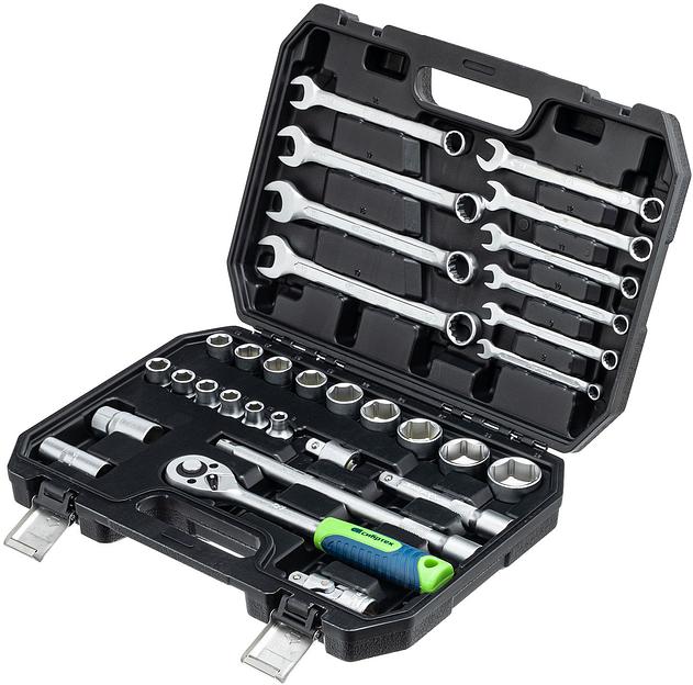 Набор инструментов Сибртех 13393 32 предмета (жесткий кейс) фото 3