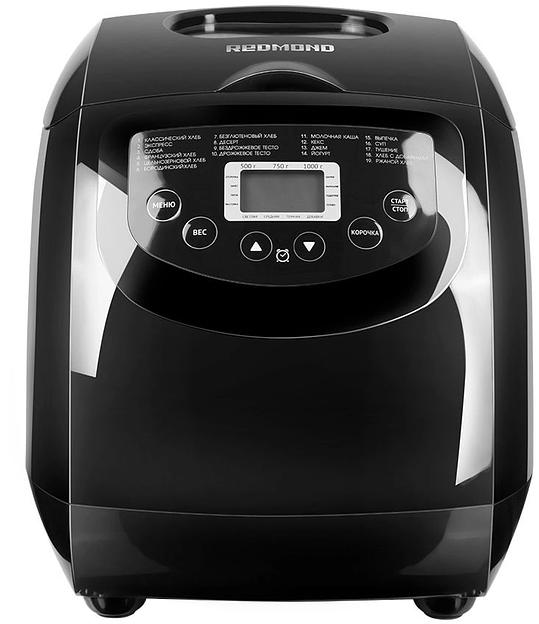 Хлебопечь Redmond RBM-1913 600Вт черный фото 9