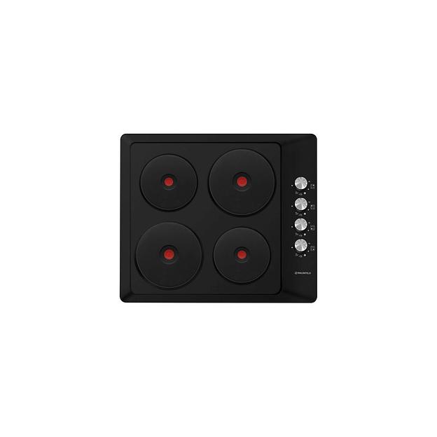 Электрическая варочная поверхность MAUNFELD EEHE.64.4B, конфорок: 4 шт., эмаль, независимая, черный фото 1