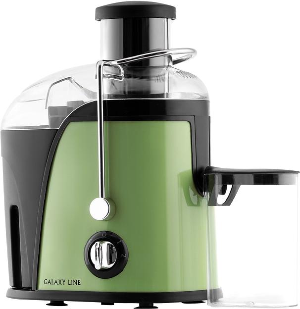 Соковыжималка центробежная Galaxy Line GL 0815 850Вт рез.сок.:550мл. зеленый фото 1