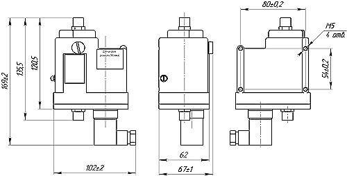 ДЕМ 202 РАСКО датчик-реле разности давлений фото 4