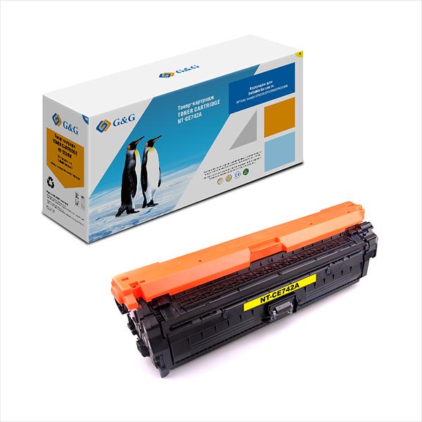 Картридж Cartridge G&G for HP CLJ CP5225/CP5225N/CP5225DN, with chip (7300) (GG-CE742A) фото 1