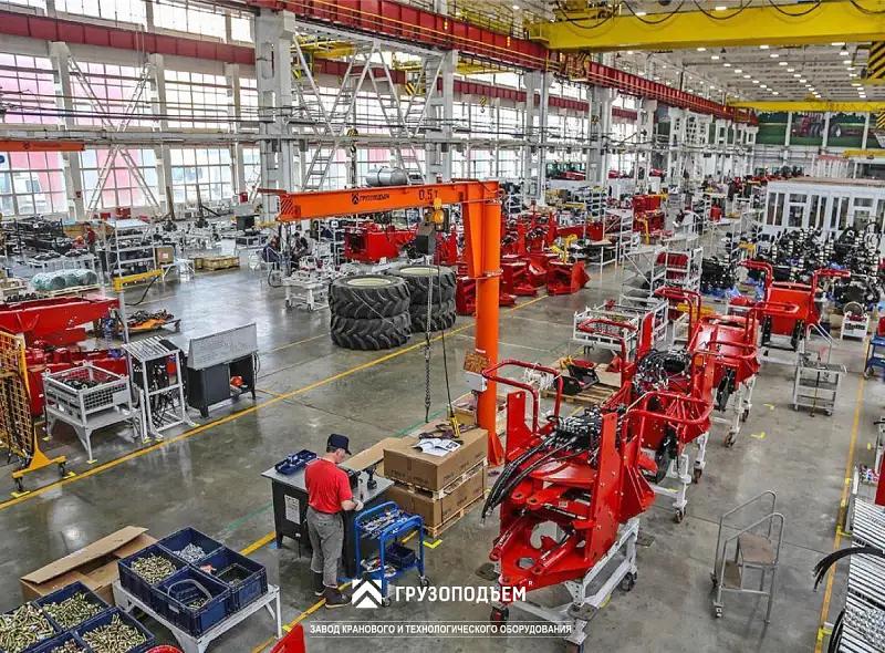 Кран консольный поворотный на колонне фото 7