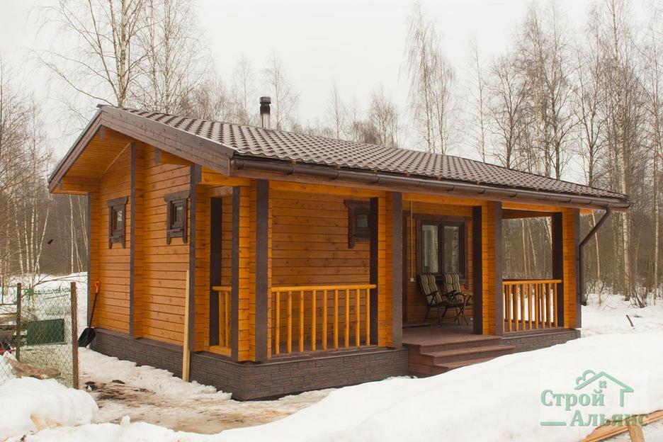 Бани под ключ в Ленинградской области фото 1