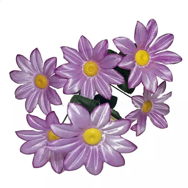 Букет из ромашек 7 голов 37см 374-786 фото 7