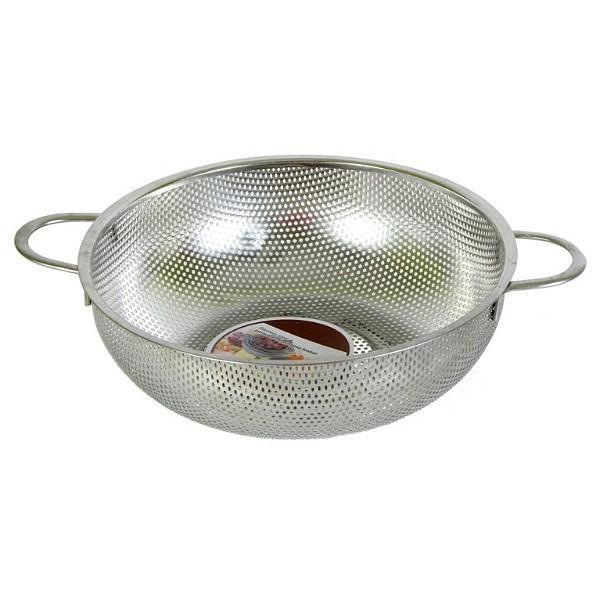 Дуршлаг d=280 мм. 5 л. h=100 мм. нерж. /1/60/ фото 1