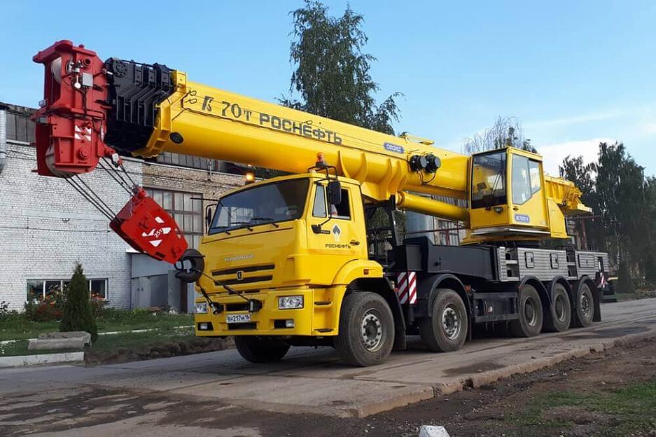 Автокран КС-75721-1 г/п 70 т фото 3