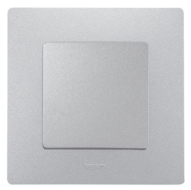 Выключатель одноклавишный, автоматические клеммы, Etika, 10AX, 250В~, алюминий Legrand 672401 фото 5