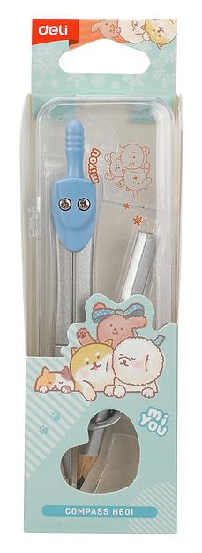 Циркуль Deli EH601 в компл.:карандаш фото 9