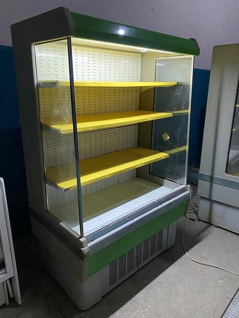 Горка холодильная б/у среднетемпературная 1,3, 1,9, 2,5 м фото 2