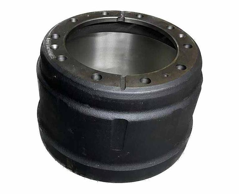 Барабан тормозной задний D420 H280 10 отверстий HOWO SHAANXI AZ9112340006 фото 1