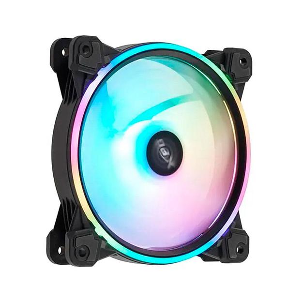 Кулер для компьютерного корпуса XPG HURRICANE 120 ARGB PWM HURRICANE120ARGBPWM-BKCWW фото 1