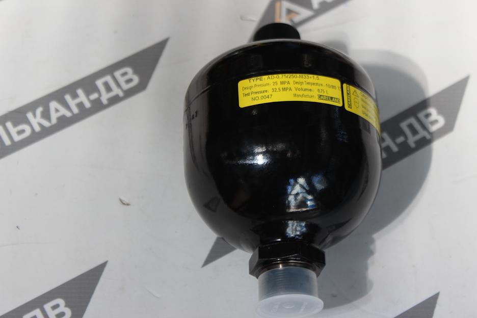 Гидроаккумулятор AD 0,75 л 25 МПа M33х1,5 G1/2C фото 1