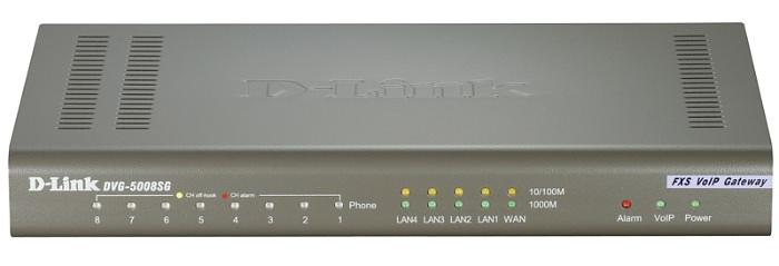 Шлюз D-Link DVG-5008SG/A1A фото 1