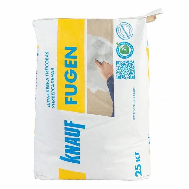 Шпаклевка гипсовая универсальная Knauf Fugen, 25 кг фото 2