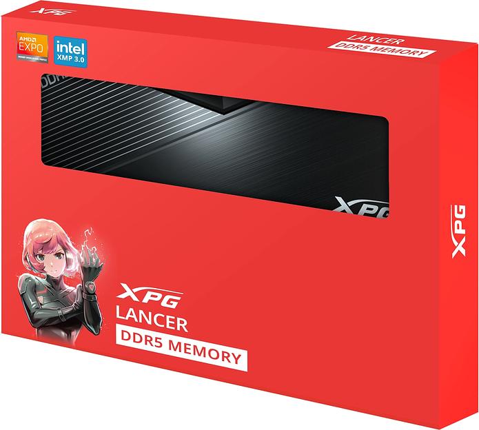 Память DDR5 2x16GB 6000MHz A-Data AX5U6000C3016G-DCLABK XPG Lancer RTL PC5-48000 CL30 DIMM 288-pin 1.35В kit single rank с радиатором Ret фото 7