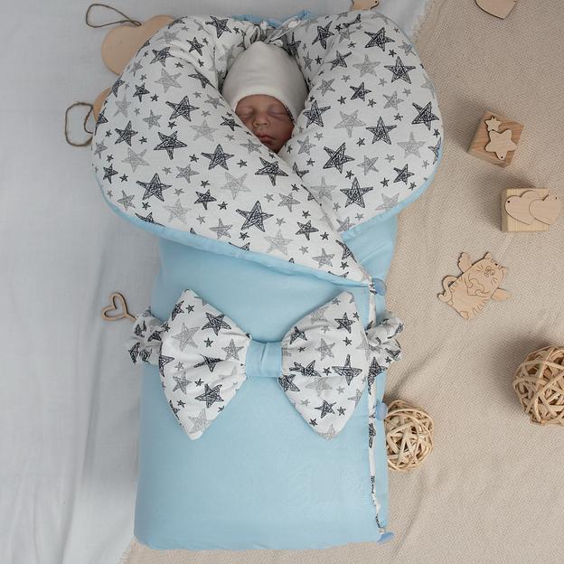 №361 Комплект на выписку «High in The Sky» голубой ОПТ фото 1