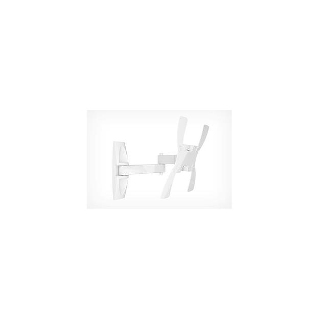Кронштейн для телевизора Holder LCDS-5046, 22-42", настенный, поворот и наклон, белый [lcds-5046 white] фото 1