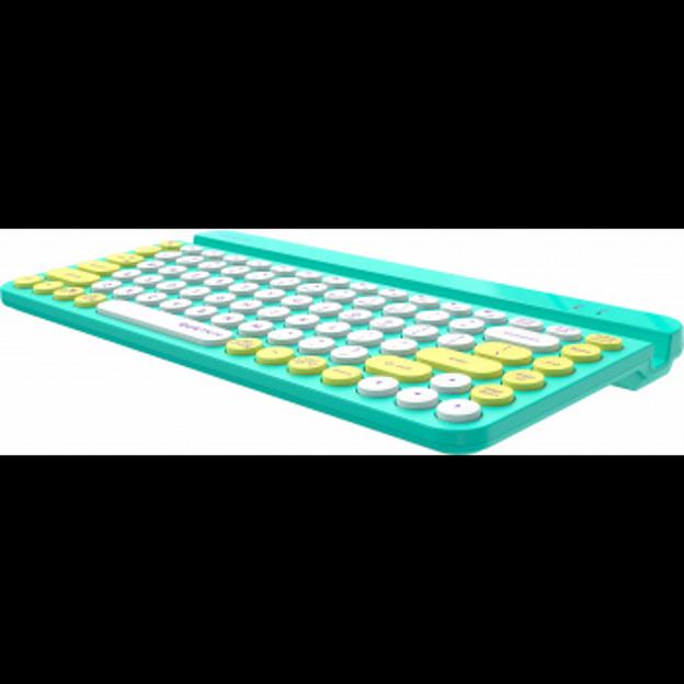 Клавиатура A4Tech Fstyler FBK30 зеленый USB беспроводная BT/Radio slim Multimedia фото 5