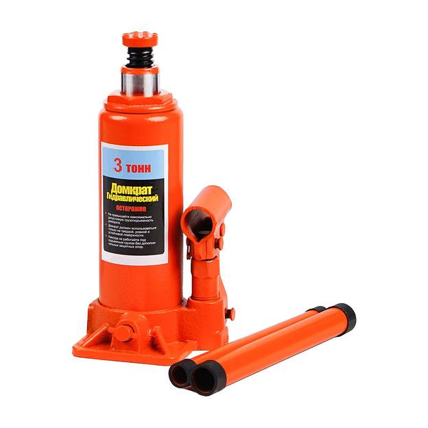 Гидравлический бутылочный домкрат 3т Kingqueen QJD07 фото 2