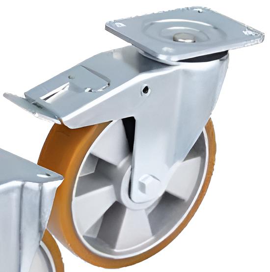 Большегрузные колёса с полиуретановым контактным слоем серия S-AP 80C-FI-T фото 1