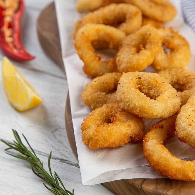 П/Ф замороженный «Кольца кальмара в панировке», 300гр фото 2