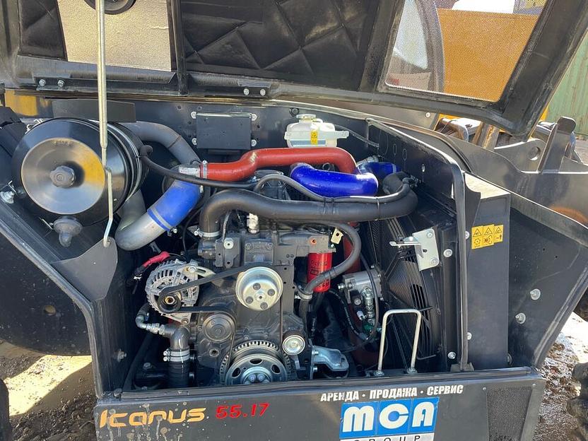 Телескопический погрузчик Dieci Icarus 55.17, наработка 1183 м/ч фото 9