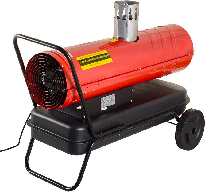 Тепловая пушка дизельная Ресанта ТДПН-30000 красный фото 3