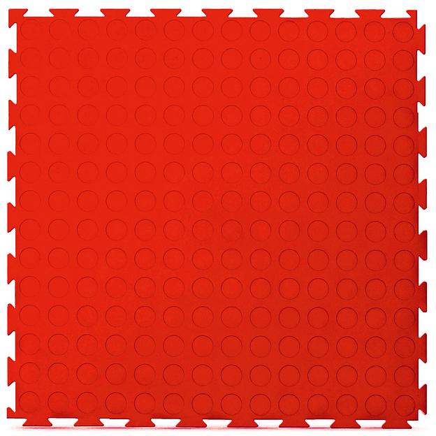 Sensor Avers – универсальное напольное покрытие, толщина 7 мм, Цвет Красный RAL 3020, Толщина модуля 7 мм. фото 1