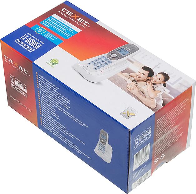 TEXET TX-D6905A черный (громкая связь,телефонная книга на 50 имен и номеров, определитель номера, будильник) фото 10